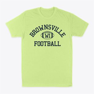 Brownsville Wisconsin Football Classic Dad T-Shirt
