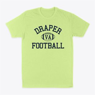 Draper Virginia Football Classic Dad T-Shirt