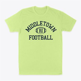 Middletown Rhode Island Football Classic Dad T-Shirt