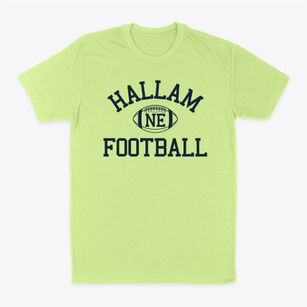 Hallam Nebraska Football Classic Dad T-Shirt