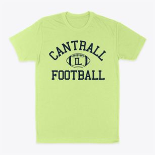 Cantrall Illinois Football Classic Dad T-Shirt