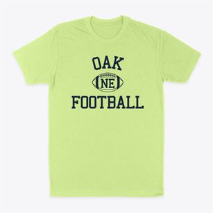 Oak Nebraska Football Classic Dad T-Shirt