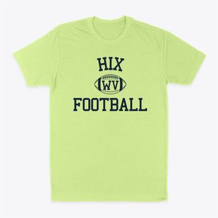 Hix West Virginia Football Classic Dad T-Shirt