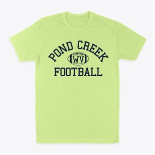 Pond Creek West Virginia Football Classic Dad T-Shirt