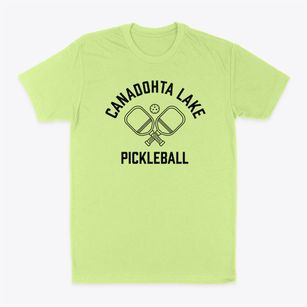 Canadohta Lake Pennsylvania Pickleball Classic Dad T-Shirt