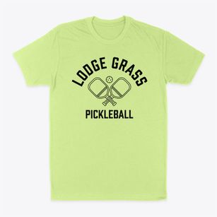 Lodge Grass Montana Pickleball Classic Dad T-Shirt