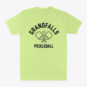 Grandfalls Texas Pickleball Classic Dad T-Shirt