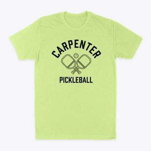 Carpenter Wyoming Pickleball Classic Dad T-Shirt