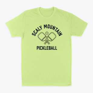 Scaly Mountain North Carolina Pickleball Classic Dad T-Shirt