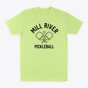 Mill River Massachusetts Pickleball Classic Dad T-Shirt