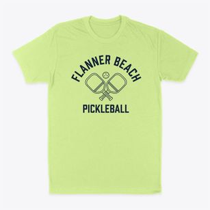 Flanner Beach North Carolina Pickleball Classic Dad T-Shirt