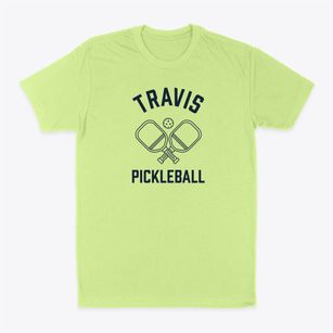 Travis North Carolina Pickleball Classic Dad T-Shirt