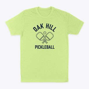 Oak Hill Illinois Pickleball Classic Dad T-Shirt