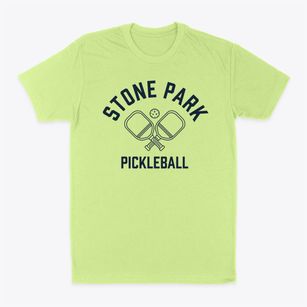 Stone Park Illinois Pickleball Classic Dad T-Shirt