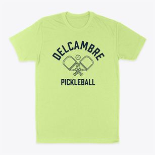 Delcambre Louisiana Pickleball Classic Dad T-Shirt