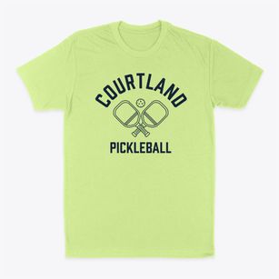 Courtland Kansas Pickleball Classic Dad T-Shirt