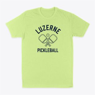 Luzerne Iowa Pickleball Classic Dad T-Shirt