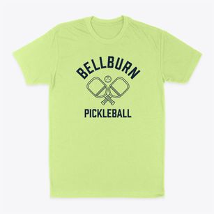 Bellburn West Virginia Pickleball Classic Dad T-Shirt