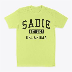 Sadie Oklahoma Classic Established Classic Dad T-Shirt