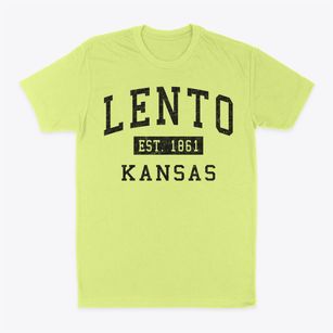 Lento Kansas Classic Established Classic Dad T-Shirt