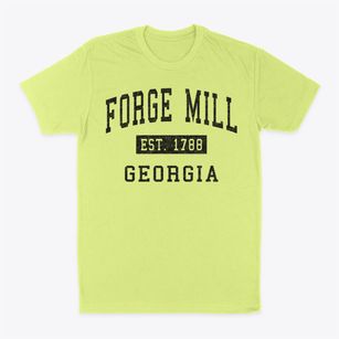 Forge Mill Georgia Classic Established Classic Dad T-Shirt