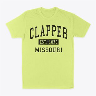 Clapper Missouri Classic Established Classic Dad T-Shirt