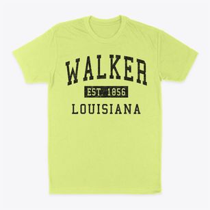 Walker Louisiana Classic Established Classic Dad T-Shirt