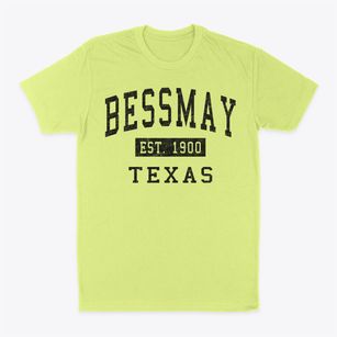 Bessmay Texas Classic Established Classic Dad T-Shirt