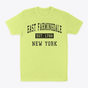 East Farmingdale New York Classic Established Classic Dad T-Shirt