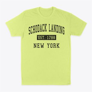 Schodack Landing New York Classic Established Classic Dad T-Shirt