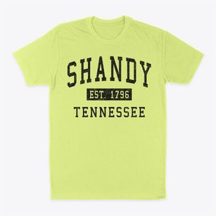Shandy Tennessee Classic Established Classic Dad T-Shirt