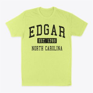 Edgar North Carolina Classic Established Classic Dad T-Shirt