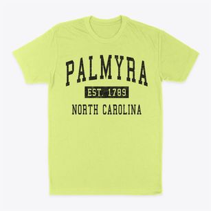 Palmyra North Carolina Classic Established Classic Dad T-Shirt