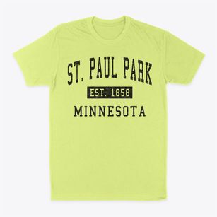 St. Paul Park Minnesota Classic Established Classic Dad T-Shirt