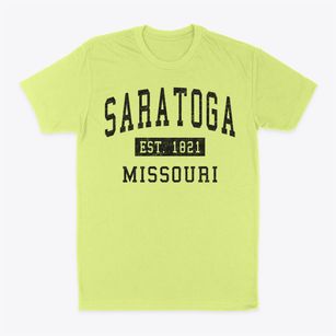 Saratoga Missouri Classic Established Classic Dad T-Shirt
