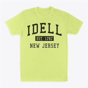 Idell New Jersey Classic Established Classic Dad T-Shirt