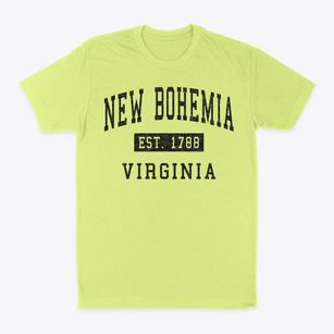 New Bohemia Virginia Classic Established Classic Dad T-Shirt