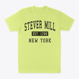 Stever Mill New York Classic Established Classic Dad T-Shirt