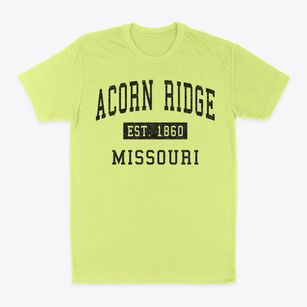 Acorn Ridge Missouri Classic Established Classic Dad T-Shirt