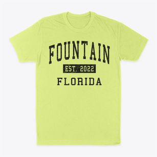 Fountain Florida Classic Established Classic Dad T-Shirt