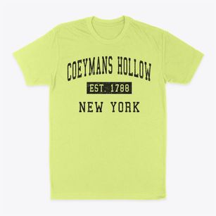 Coeymans Hollow New York Classic Established Classic Dad T-Shirt