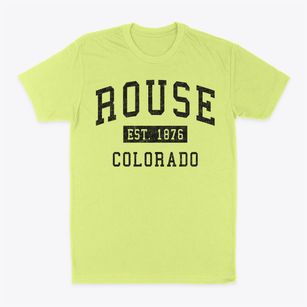 Rouse Colorado Classic Established Classic Dad T-Shirt