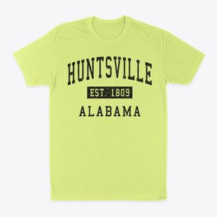 Huntsville Alabama Classic Established Classic Dad T-Shirt