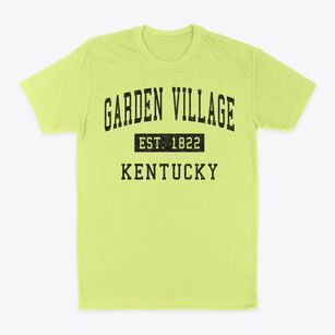 Garden Village Kentucky Classic Established Classic Dad T-Shirt