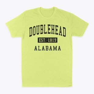 Doublehead Alabama Classic Established Classic Dad T-Shirt