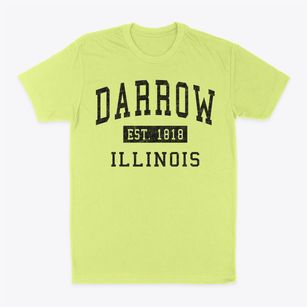 Darrow Illinois Classic Established Classic Dad T-Shirt