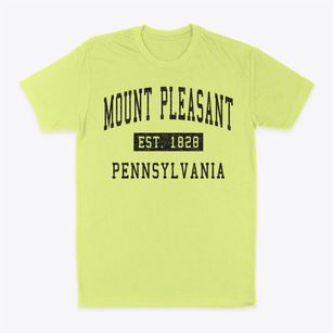 Mount Pleasant Pennsylvania Classic Established Classic Dad T-Shirt