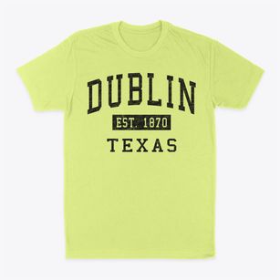 Dublin Texas Classic Established Classic Dad T-Shirt