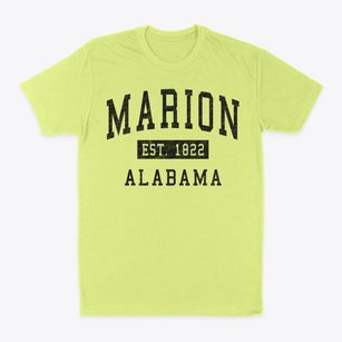 Marion Alabama Classic Established Classic Dad T-Shirt