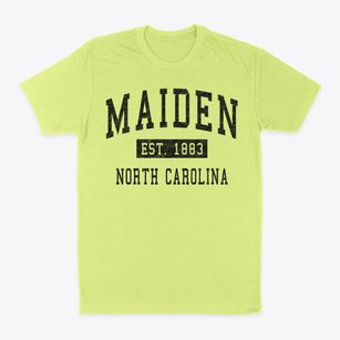 Maiden North Carolina Classic Established Classic Dad T-Shirt